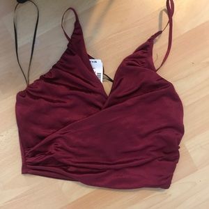 TOP SHOP crop top